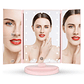 Espejo Para Maquillaje Aumentos 2x 3x Luz Led - Miniatura 3