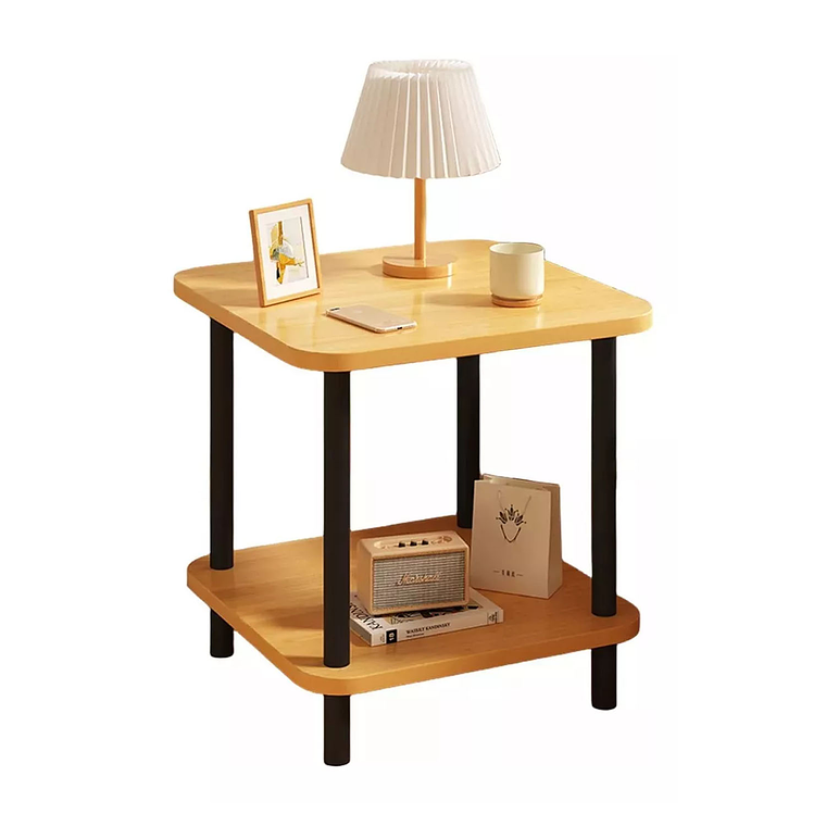 Mesa De Centro Minimalista Madera Sala De Estar Auxiliar Mesa 2