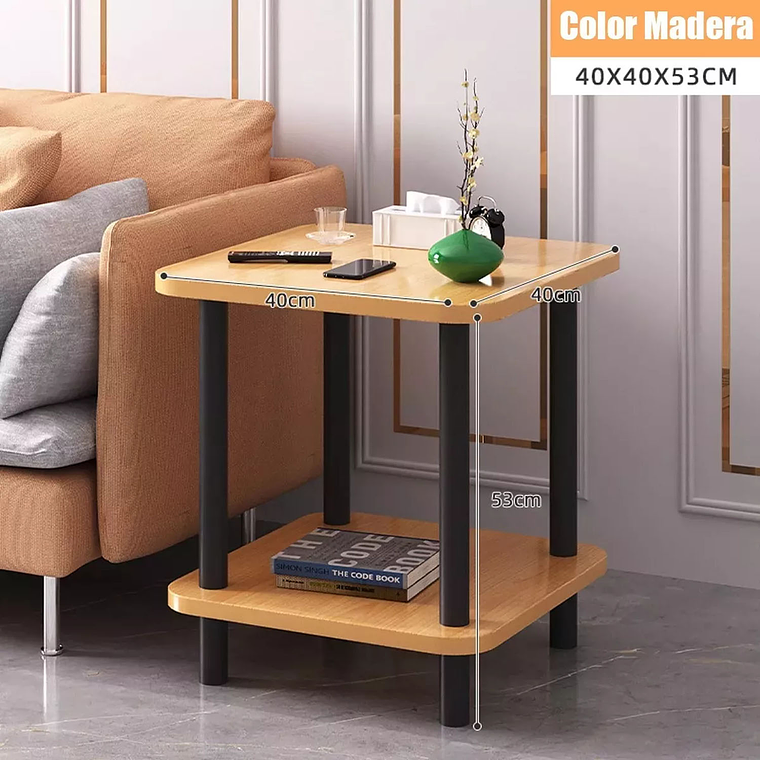 Mesa De Centro Minimalista Madera Sala De Estar Auxiliar Mesa 5