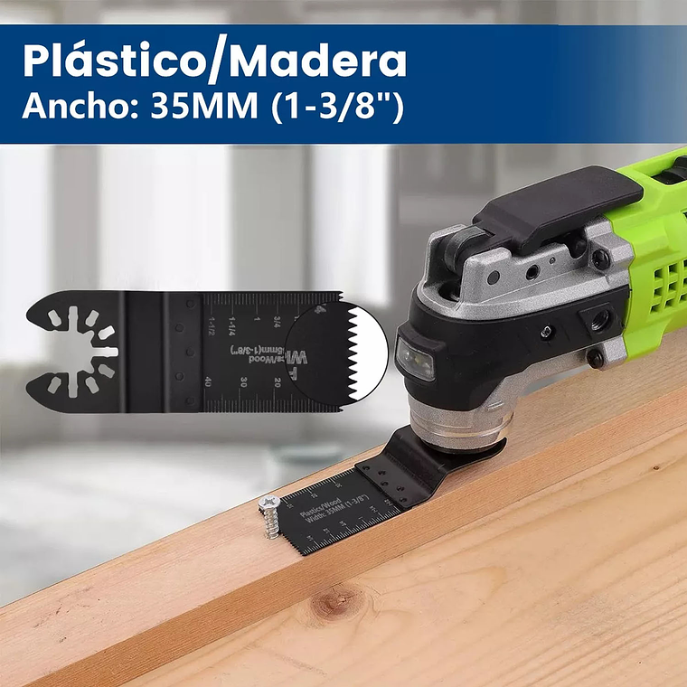 20 Hoja Oscilante Multifuncional Sierra Multiherramienta 5