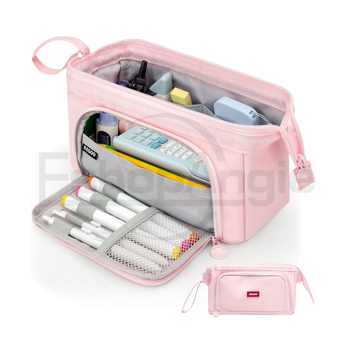 Estuche Para Lápices Gran Capacidad Doble Capa Organizador 2