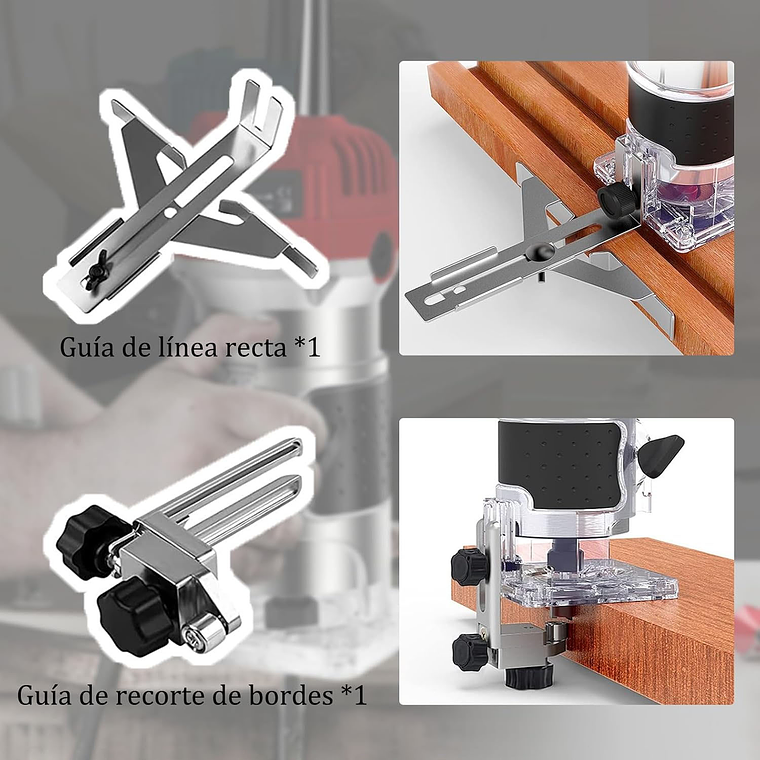 Fresadora Router Tupi 33000rpm Toma De 1/4 6