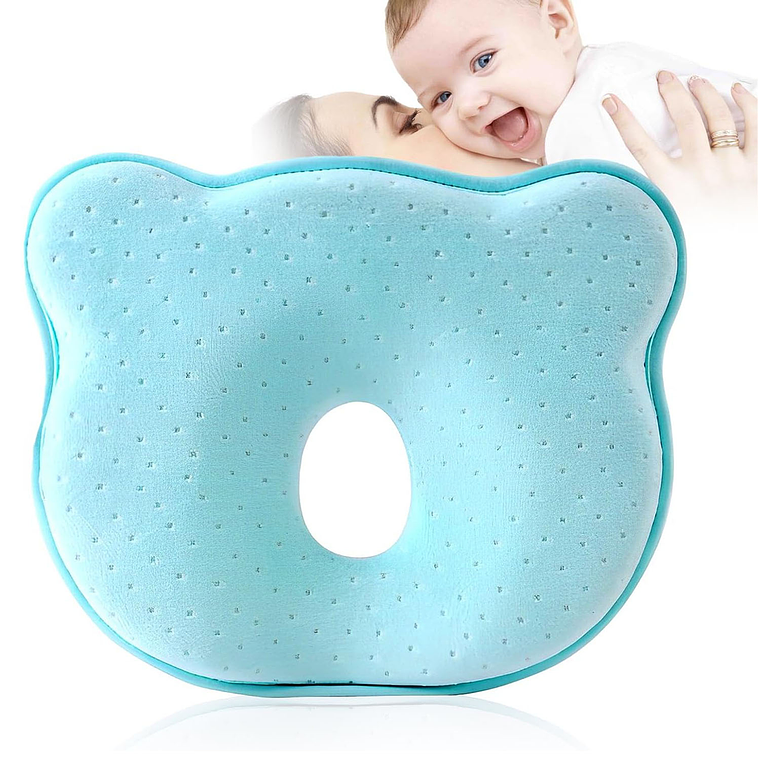 Almohada Para Bebé Cojín Anti-plagiocefalia Cabeza Plana 1