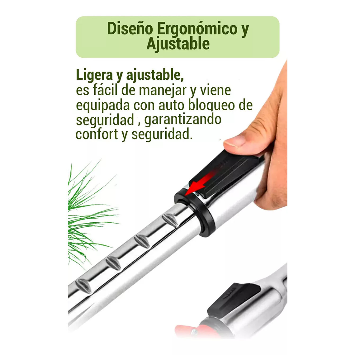 Orilladora Cortacesped Inalambrica Con Batería 4