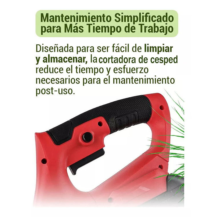 Orilladora Cortacesped Inalambrica Con Batería 6