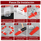Kit Niveladores De Cerámico Piso 100 Cuñas + Clips + Alicate - Miniatura 3