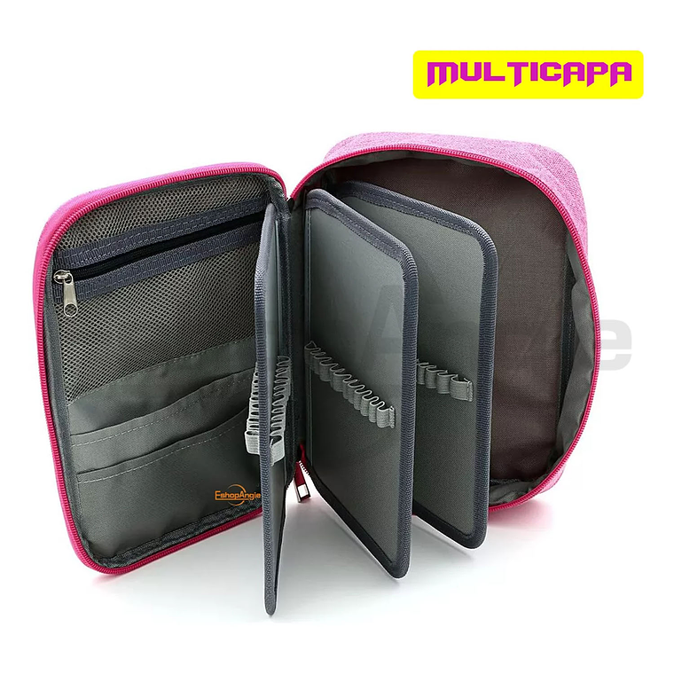 Estuche Para Lápices 72 Ranuras Lapiceras Organizador Escolar 4