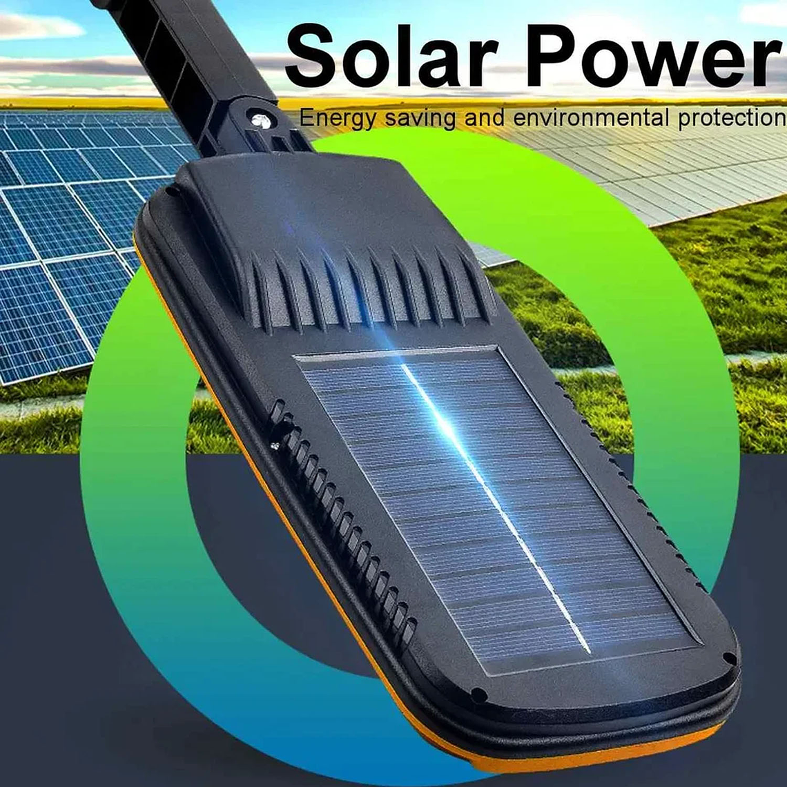 Foco Solar Sensor Movimiento Exterior Con Control 4