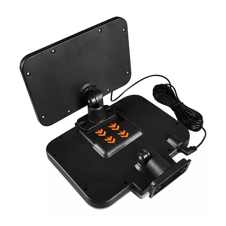 Foco Luz Con Panel Solar Sensor De Movimiento Exterior 4