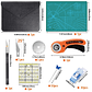 Kit Cortador De Tela Circular Para Ropa Herramienta Costura - Miniatura 6