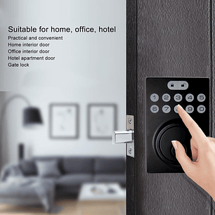 Cerradura Inteligente Para Puerta De Entrada Con Teclado