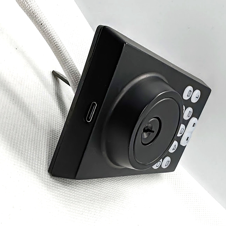 Cerradura Inteligente Para Puerta De Entrada Con Teclado 4