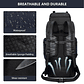 Mochila Impermeable De 90 Litros Camping Trekking - Miniatura 6
