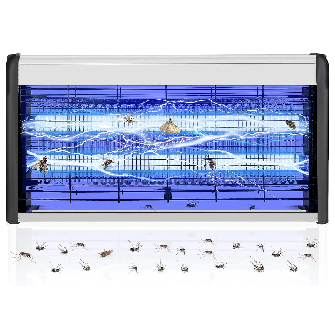 Lámpara Uv Eléctrica Mata Mosquitos Moscas Insectos 40w 1