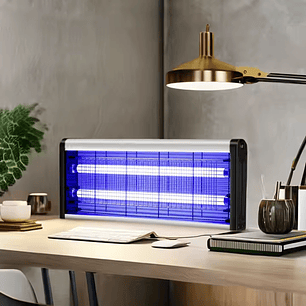 Lámpara Uv Eléctrica Mata Mosquitos Moscas Insectos 40w