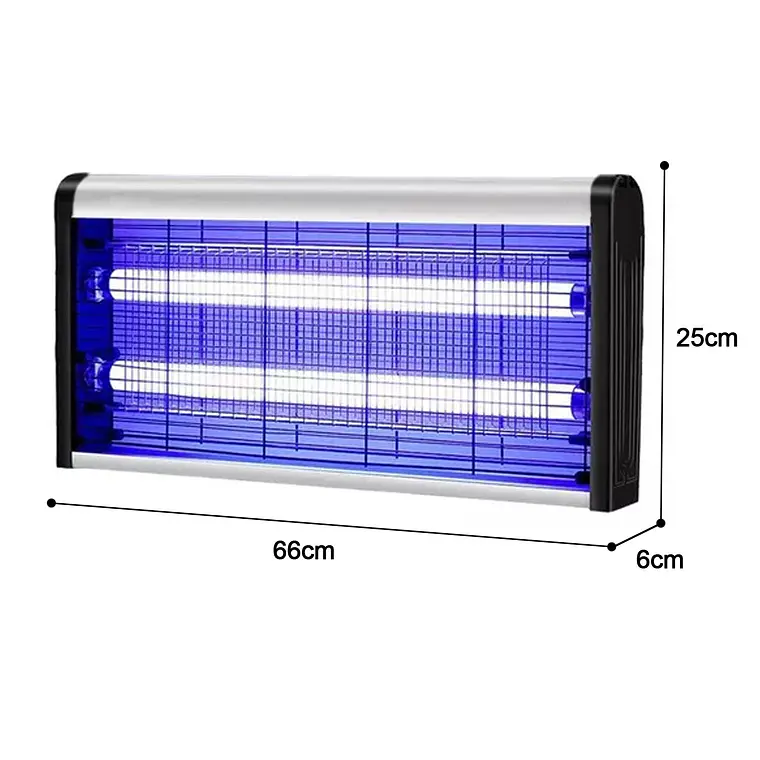 Lámpara Uv Eléctrica Mata Mosquitos Moscas Insectos 40w 3