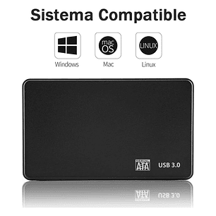 Cofre Case Para Disco Duro Sata2.5 Usb 3.0