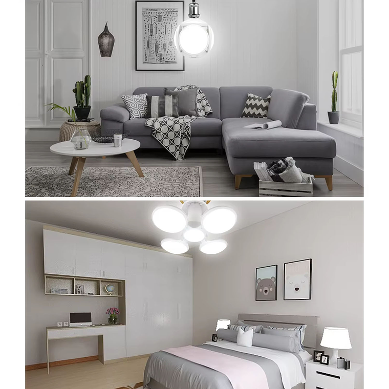 Ampolleta Led 40w Angulo Ajustable Gran Iluminación 2