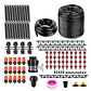 Kit De Riego Por Goteo 40+10 Metros Ahorro Agua 177 Piezas - Miniatura 1