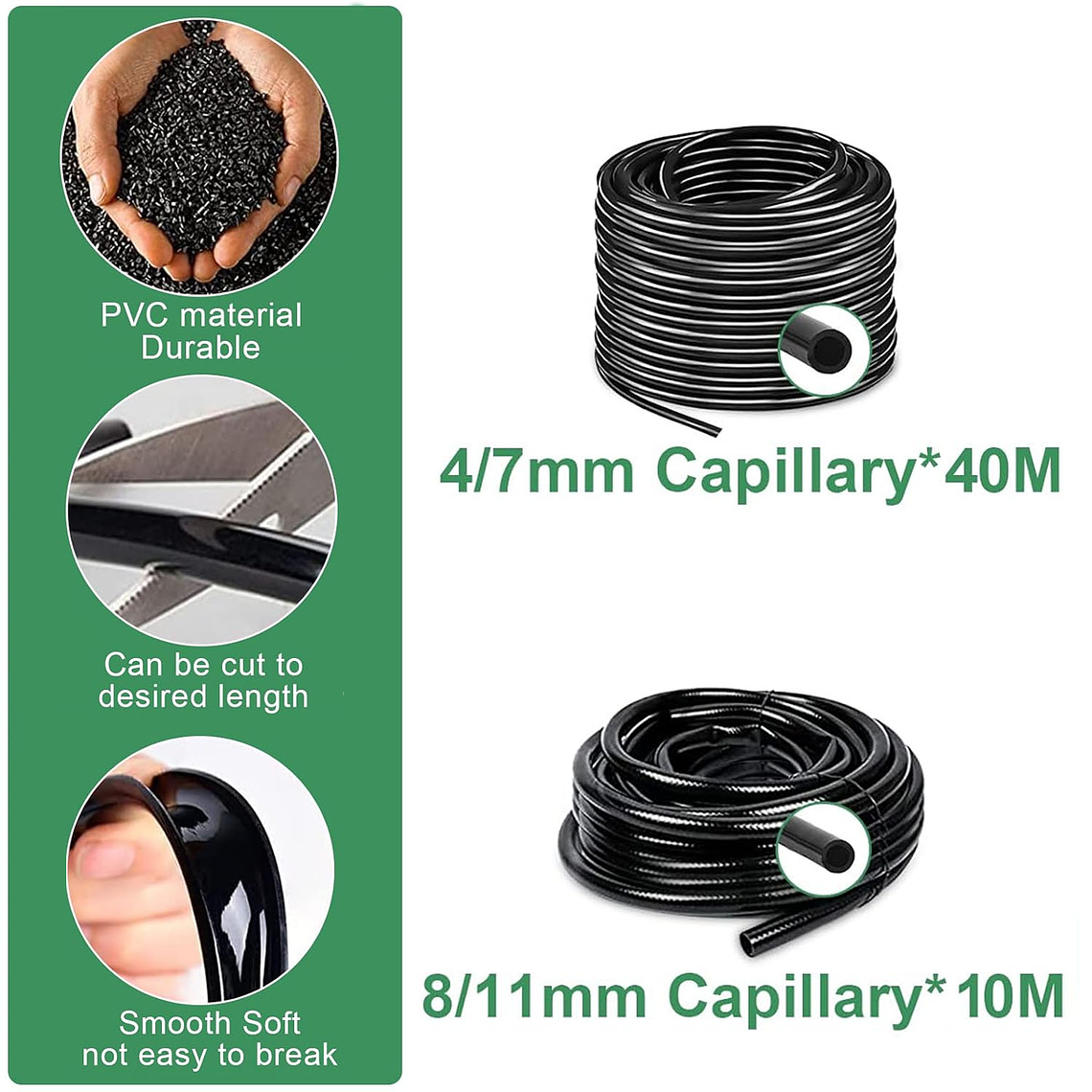 Kit De Riego Por Goteo 40+10 Metros Ahorro Agua 177 Piezas 4