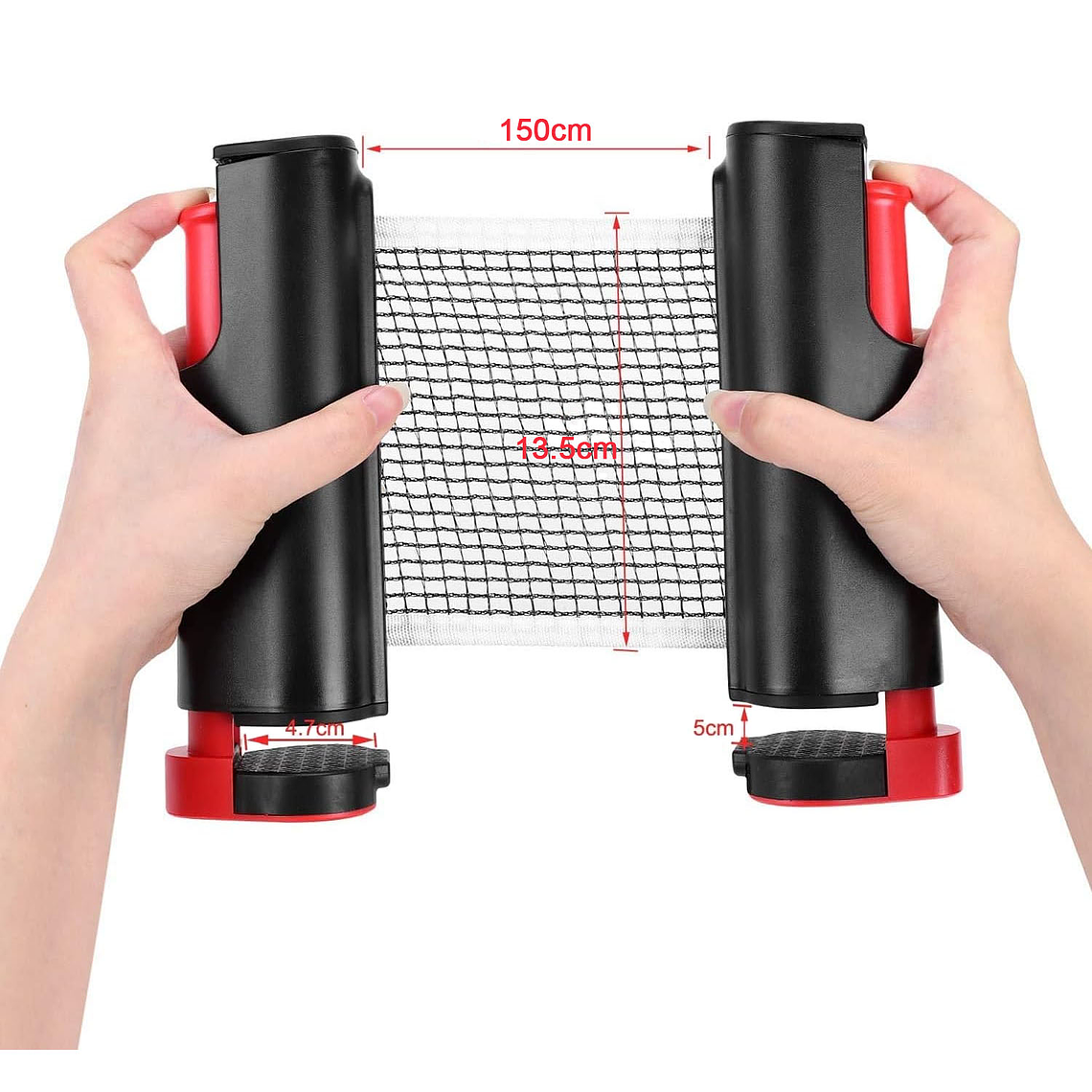 Red Ping Pong - Malla Retractil Adaptable A Cualquier Mesa 3