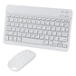 Kit Teclado + mouse Inalambrico Bluetooth Para Pc Android IOS - Miniatura 1