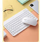 Kit Teclado + mouse Inalambrico Bluetooth Para Pc Android IOS - Miniatura 4