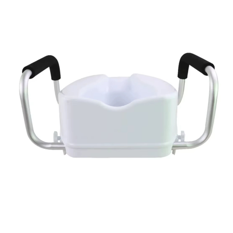 Asiento Wc Elevador 10cm Con Apoya Brazos 2