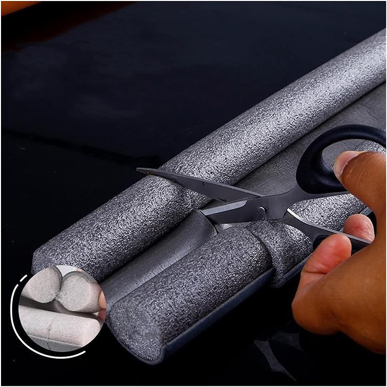 Protector Aislante De Frío Polvo Ruido Para Puertas Ventanas 3