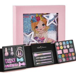 Kit De Juguetes Maquillaje Para Niñas Cosmetico Manicura