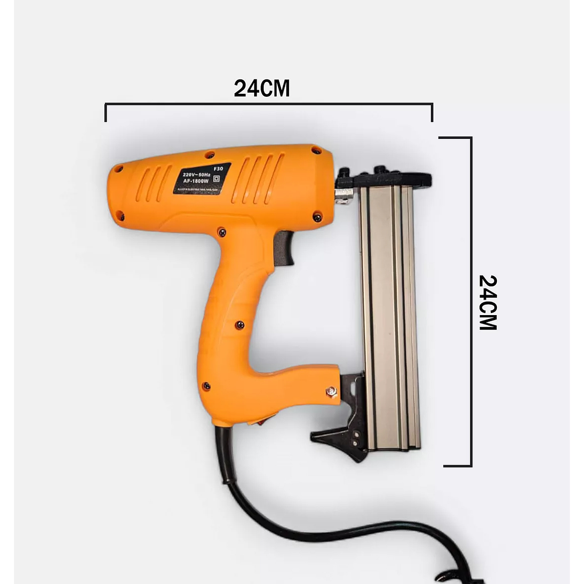 Pistola Clavadora Eléctrica + clavos 1800w 220v F30 3