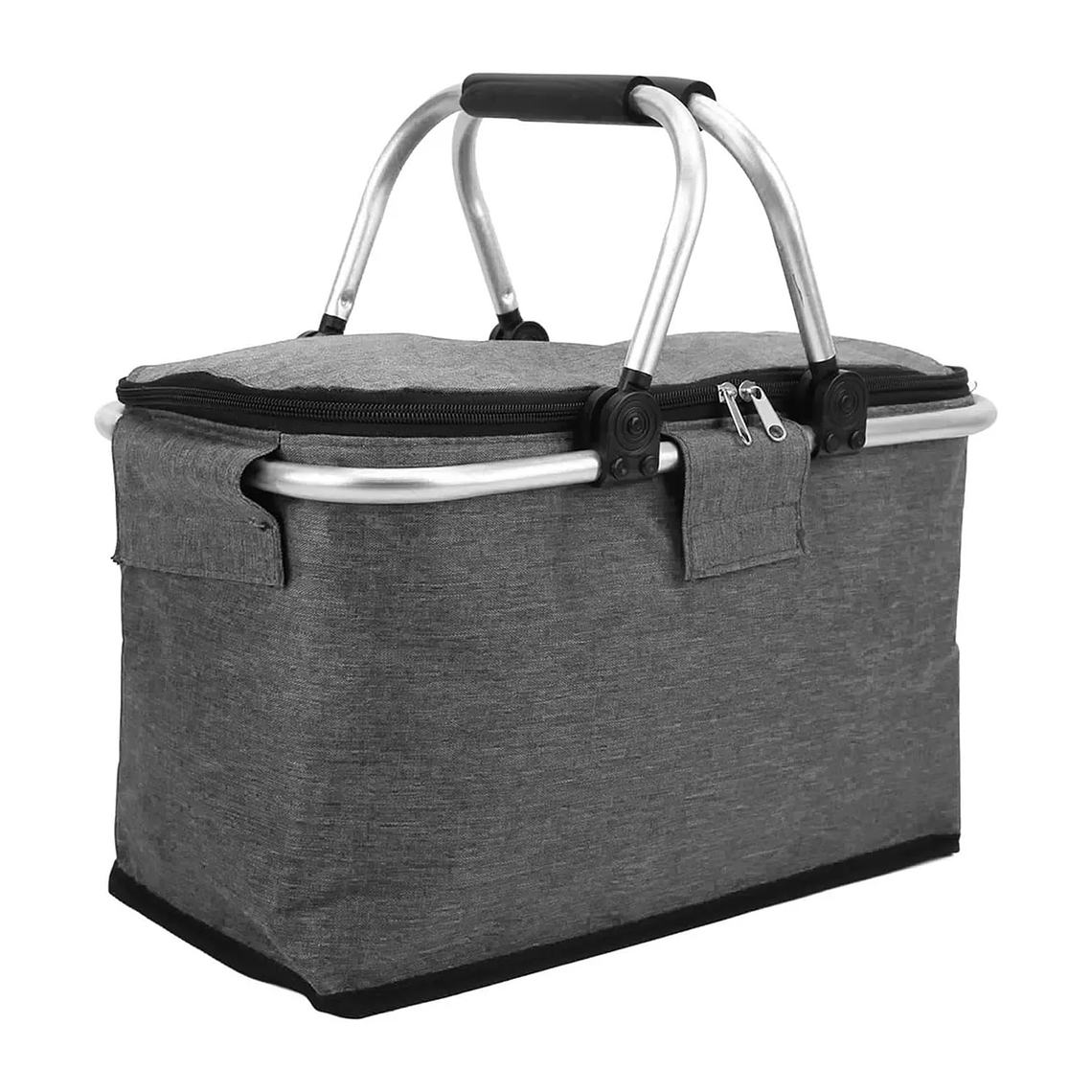 Canasta Picnic Cooler Bolso Térmica Plegable Portátil 1