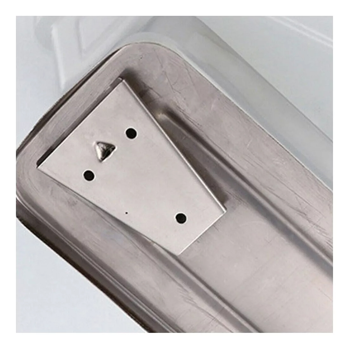 Dispensador Metalico Jabon Liquido Desinfectante Gel 1000ml 3