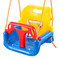 Columpio Silla 3 En 1 Ajustable Portátil Niños Asiento Bebé - Miniatura 1