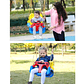 Columpio Silla 3 En 1 Ajustable Portátil Niños Asiento Bebé - Miniatura 2