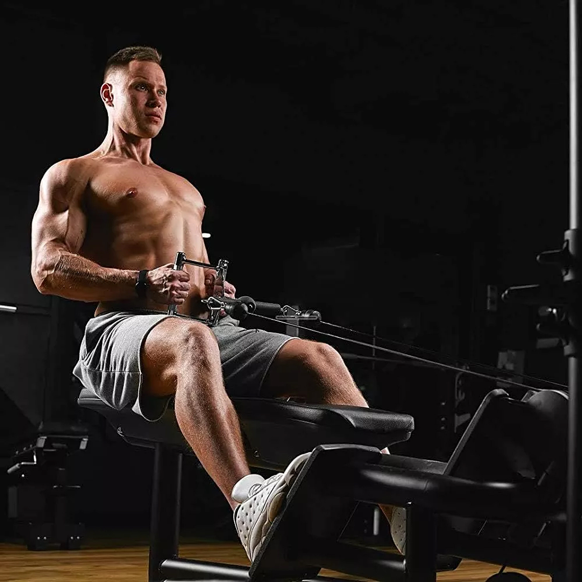 Agarre De Gym Polea Remo Triangulo Espalda Accesorio Polea 5