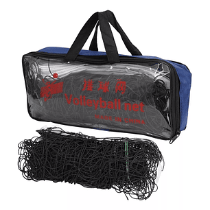 Red Malla De Voley 950cm X 100cm Borde Cubierto