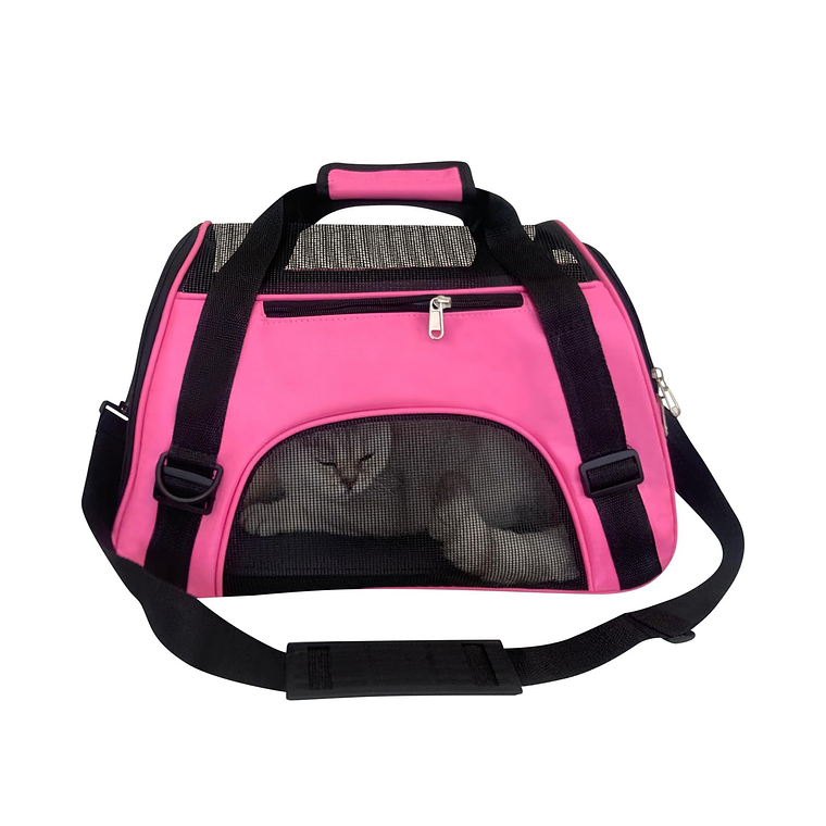 Bolso Transportador Respirable Para Mascotas Pequeñas 5