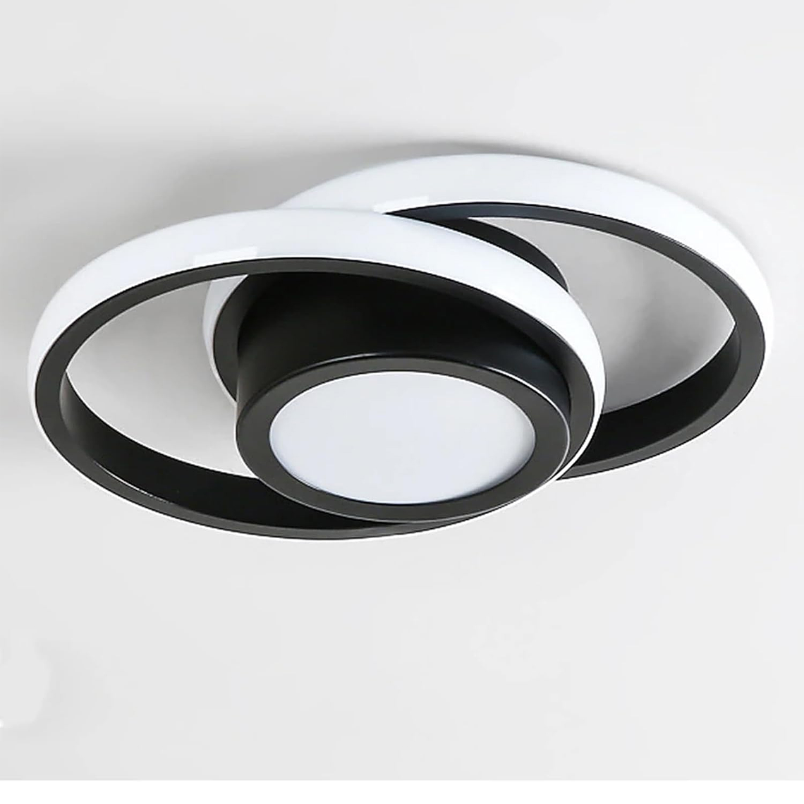 Lámpara De Techo Moderna Led Lámpara Regulable 2 Redondos 1