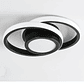 Lámpara De Techo Moderna Led Lámpara Regulable 2 Redondos - Miniatura 1