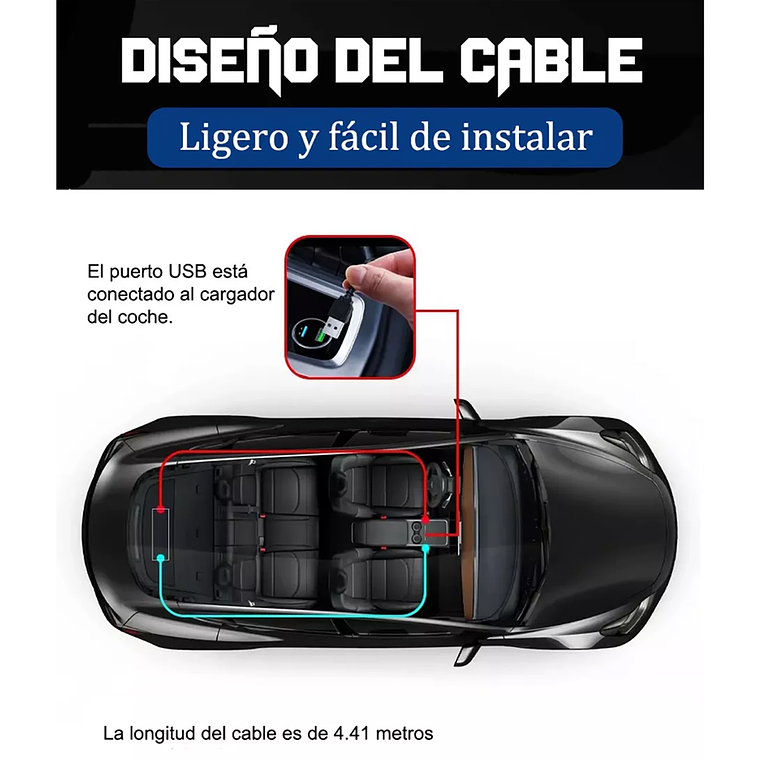 Letrero Led Matrix Flexible Rgb App Control Usb Auto 16x96 3