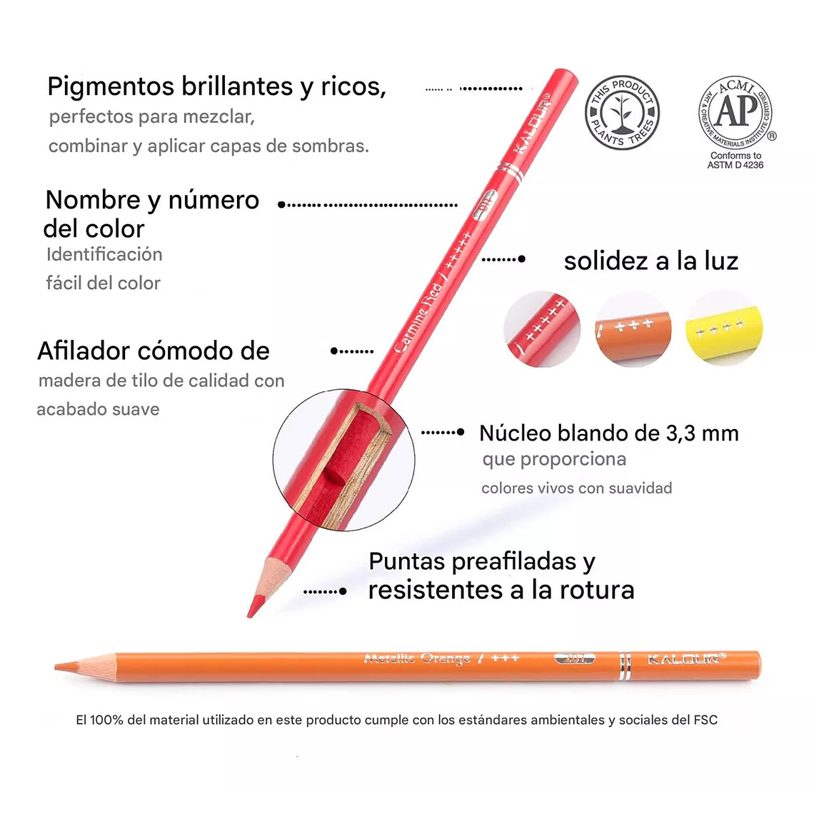 Set 120 Lapices Colore Arte Profesional Dibujo Caja Metálica 2