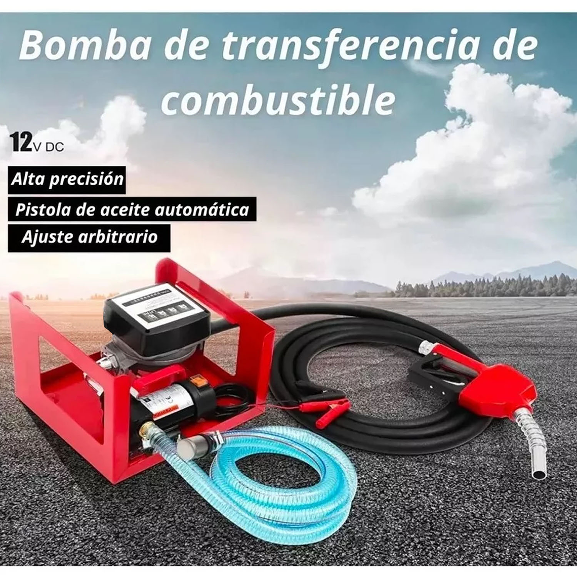 Bomba Trasvasije De Combustible Diesel Y Kerosene 24v 2