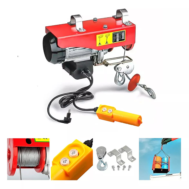 Tecle Eléctrico De Levante 300k 12 Metros 220v 1