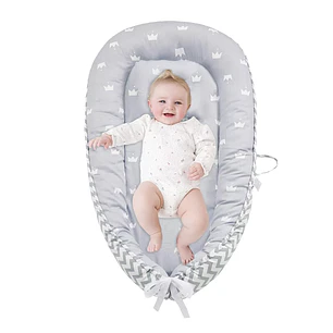 Cama Cojín Nido Colecho De Algodón Para Bebe 93x53cm