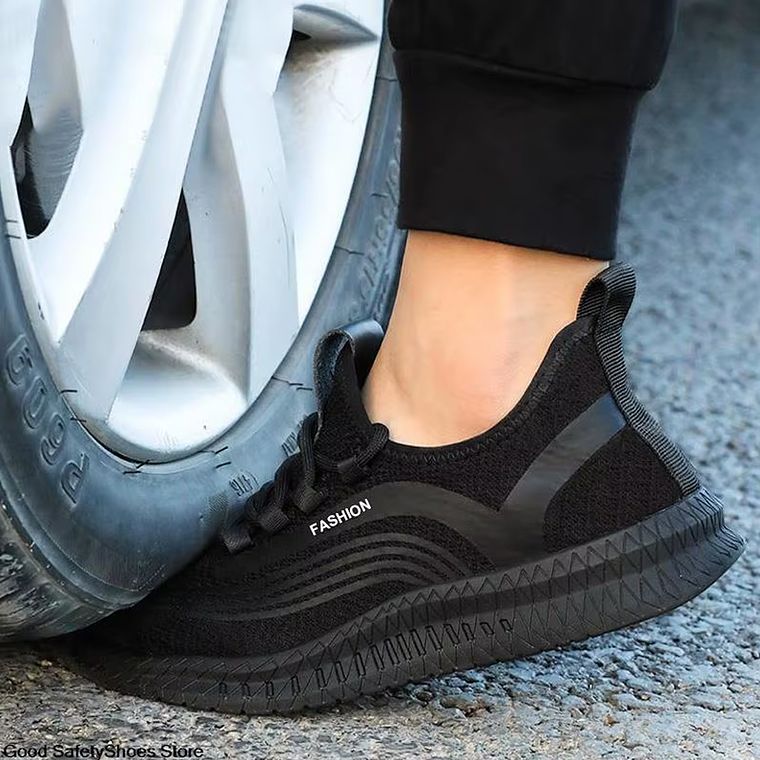 Zapatilla De Seguridad Industrial Transpirables Punta Rigida 6