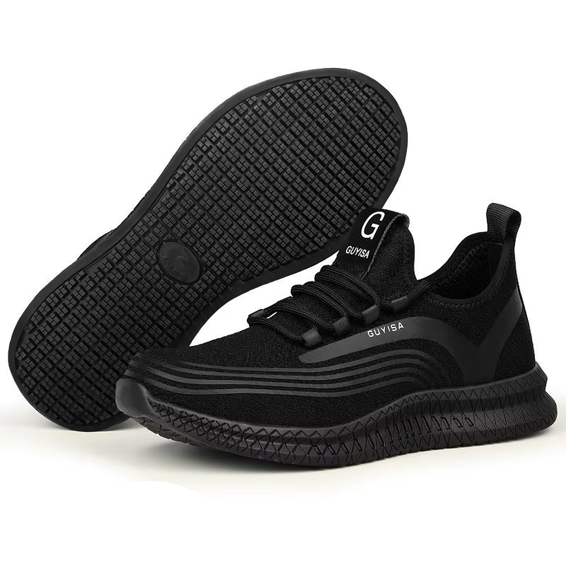 Zapatilla De Seguridad Industrial Transpirables Punta Rigida 1