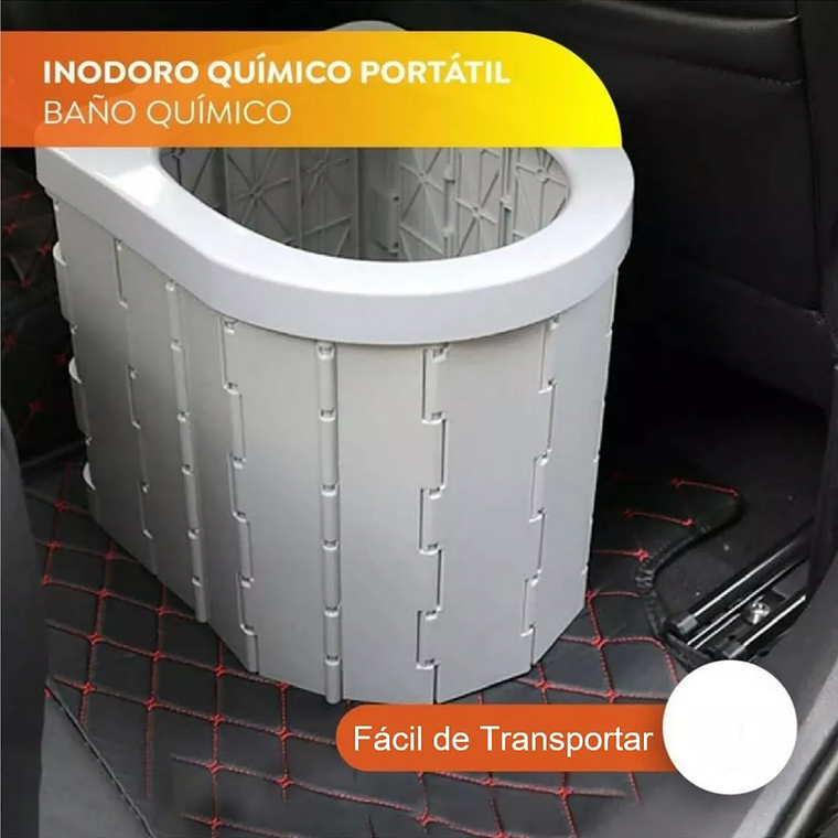 Inodoro Portátil Baño Plegable Para Camping 2