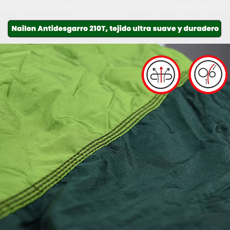 Hamaca Portátil Con Mosquitero Para Camping Aire Libre 3