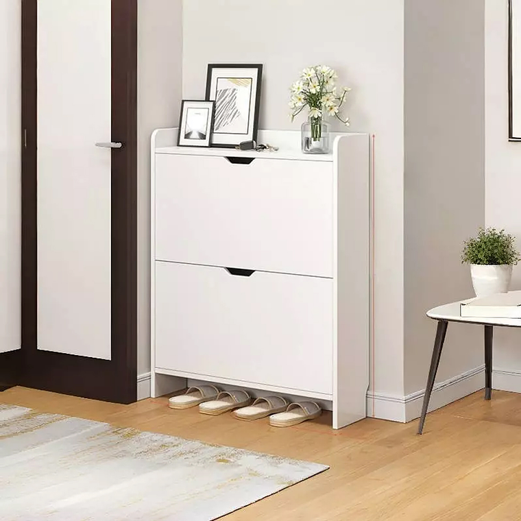 Zapatero Mueble Cajonera Organizador Para Zapatos 2 Niveles 2